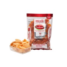 Chili Garlic Rice Khichiya (Papad) Fryums, Ready to Fry 14oz 400gm