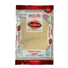 Chili Garlic Papad 7oz 200gm